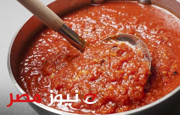 «لازم تجربيها بالطريقة دي وهتدعيلي».. طريقة عمل "صلصة الطماطم" في المنزل بطعم ولون رائع مثل الجاهزة وتخزينها في الفريزر